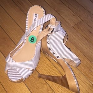 Steve Madden shoes- heels- size 8-new w/tags